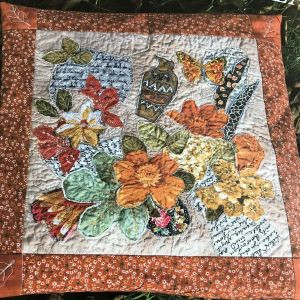 74HK Textilní koláž