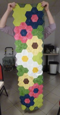 22HK Babiččina zahrádka šitá na stroji