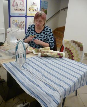 32HK Kruhové bargello