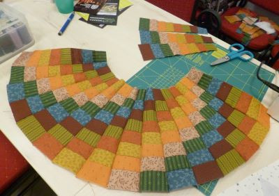 35HK Kruhové bargello